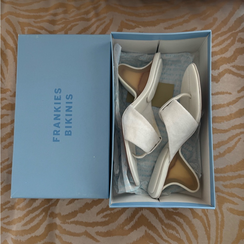 Frankies Bikinis Surf Fin Sandals Rare